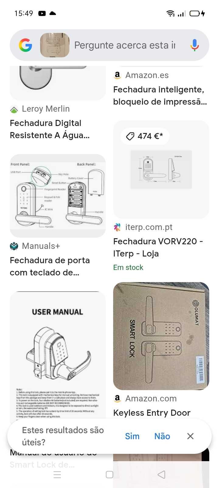 Fechadura inteligente. Oportunidades
