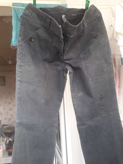 Брюки джинсовые ,из катона, большие