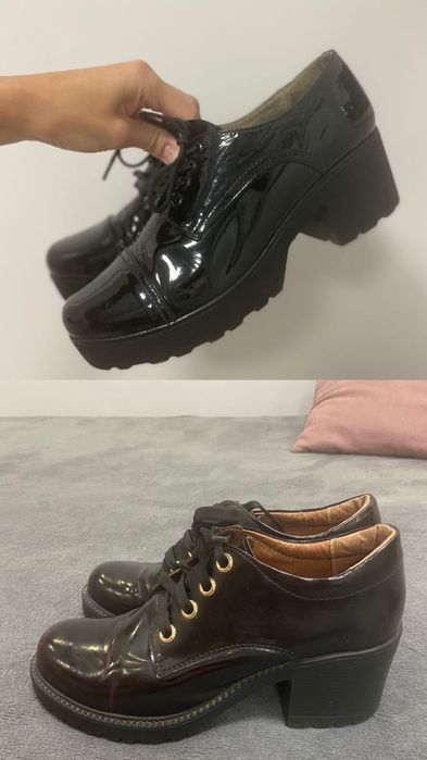 Осінні черевички жіночі, чоботи жіночі осінні, лакові чобітки