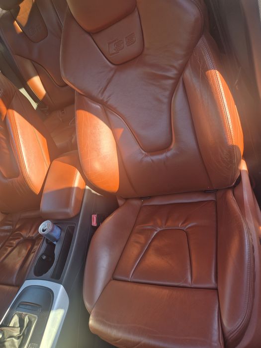Audi A5 S5 Fotele kanapy Brązowe