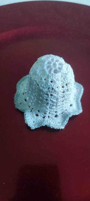 Decoração de Natal  - estrelas e sinos em crochet