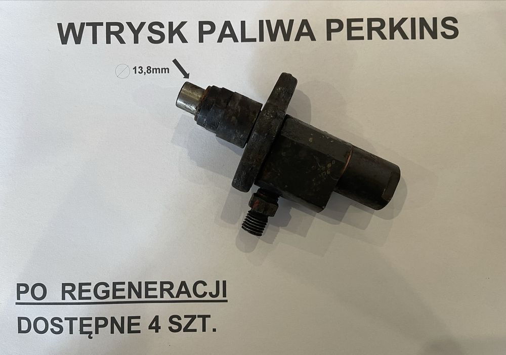 Wtryski paliwa PERKINS - Po regeneracji