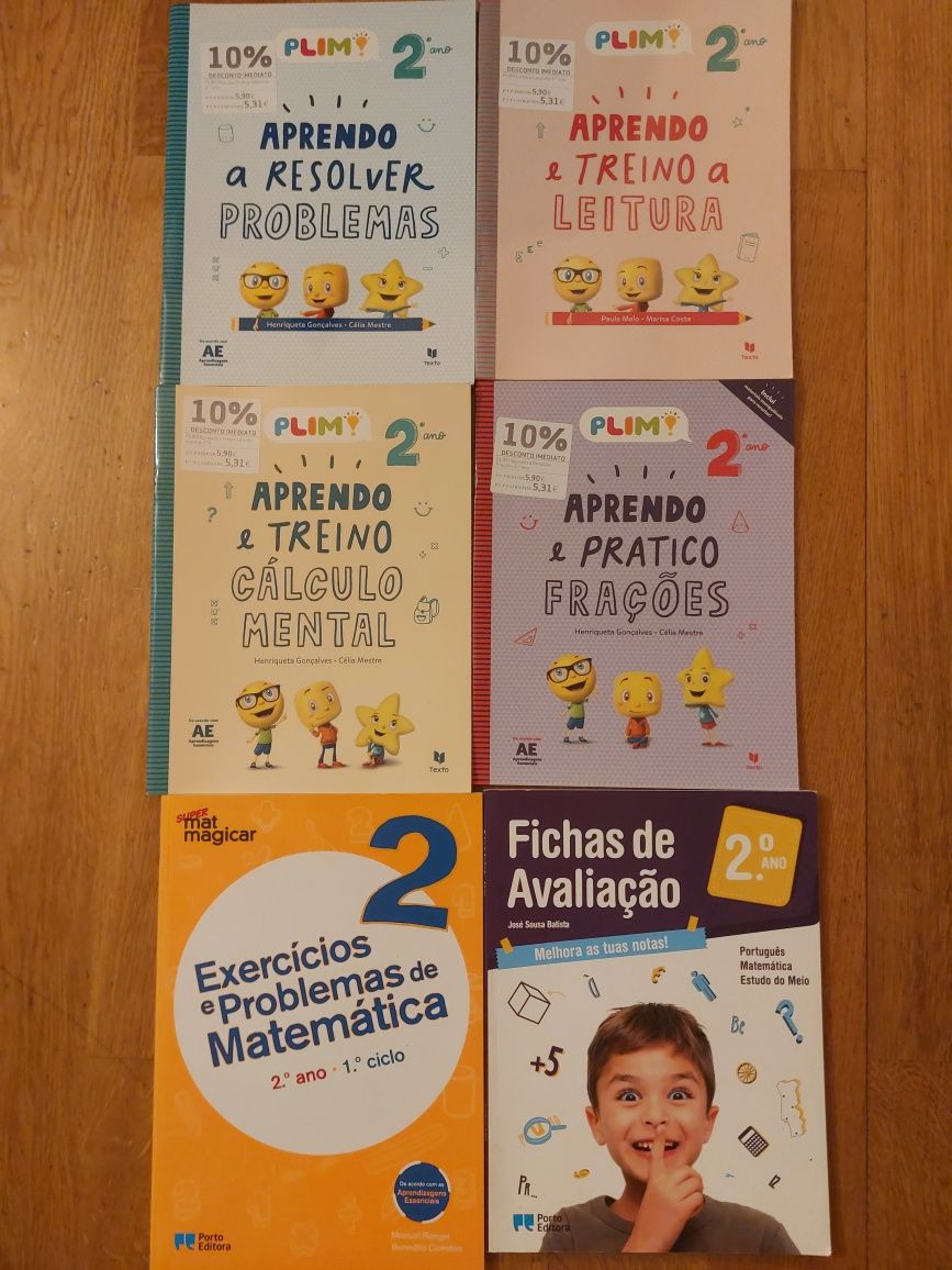 Manuais e Cadernos Atividades 1° 2° 3° e 4° Ano Plim