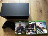 Xbox series X 1Tb + pad i 3 gry, stan absolutnie idealny