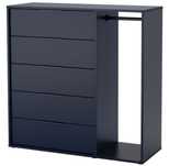 IKEA NORDMELA komoda granatowa
