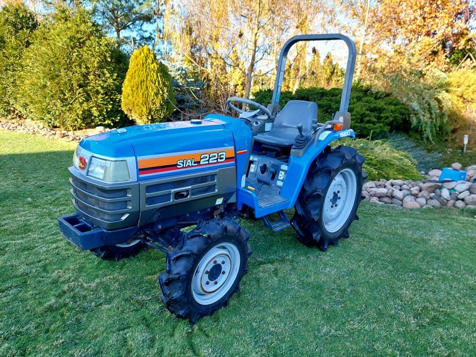 Traktorek Iseki Sial 223 22KM 4x4 4x2 Oryginał Wspomaganie Jak Nowy