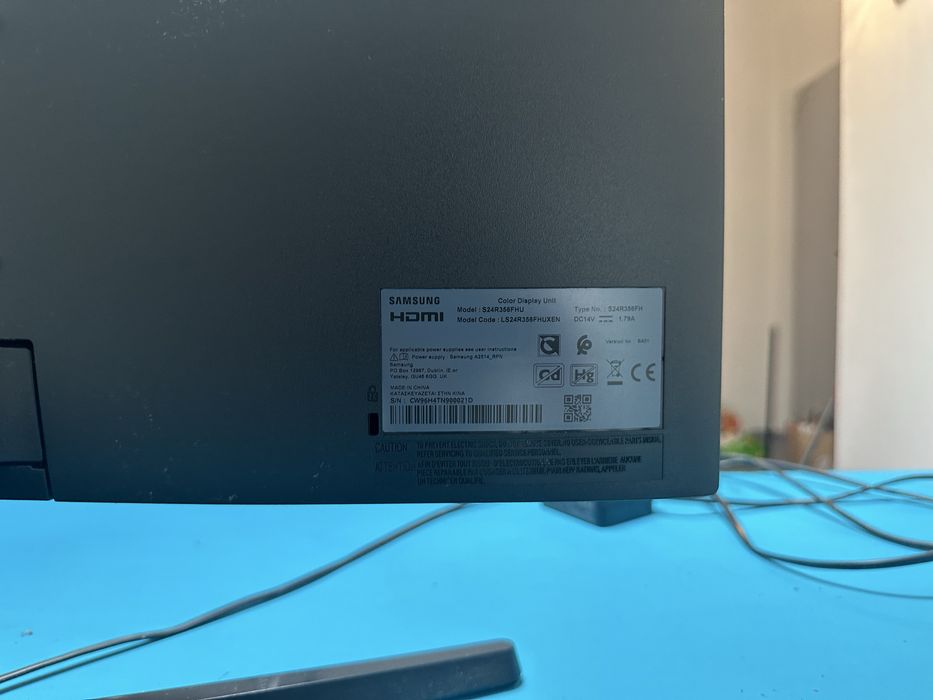 Monitor Samsung 22’’ Full HD (LS22F354FHUXEN) – Excelente Estado