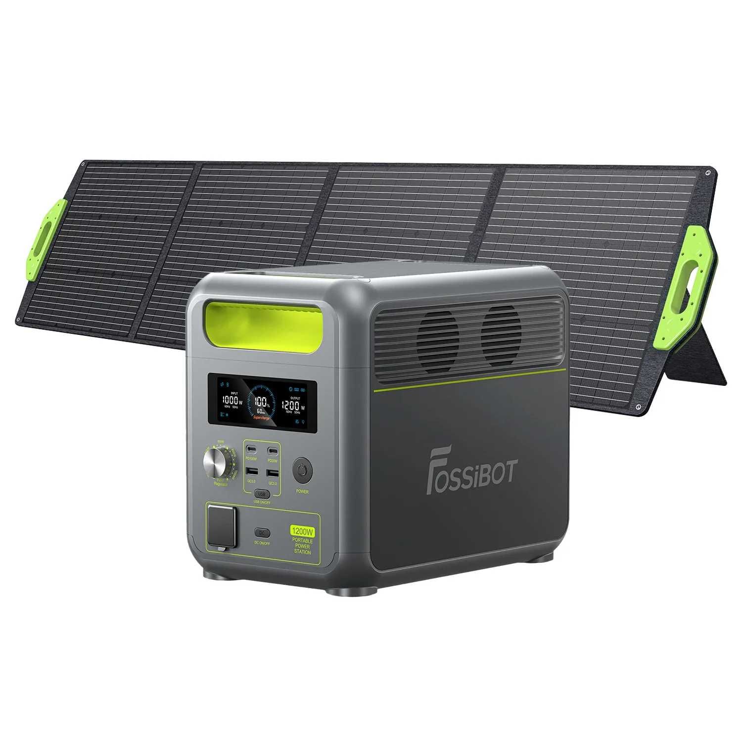 Зарядна станція FOSSiBOT F1200 як EcoFlow або Bluetti