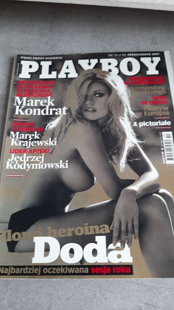 Playboy  Doda 3 egzemplarze Edyta  Górniak