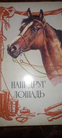 Набор открыток "НАШ ДРУГ ЛОШАДЬ" 1988 г. "Изобразительноне искусство"