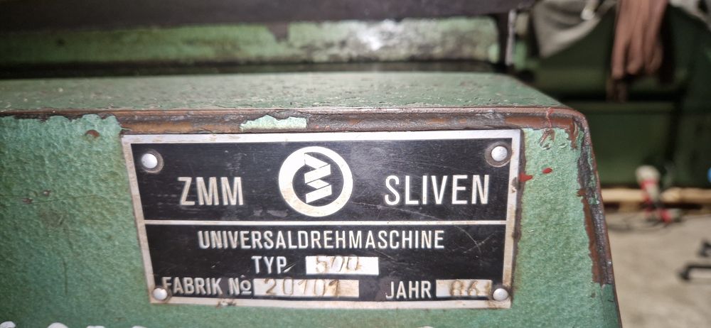 Tokarka  ZMM SlivenCu 500x1500