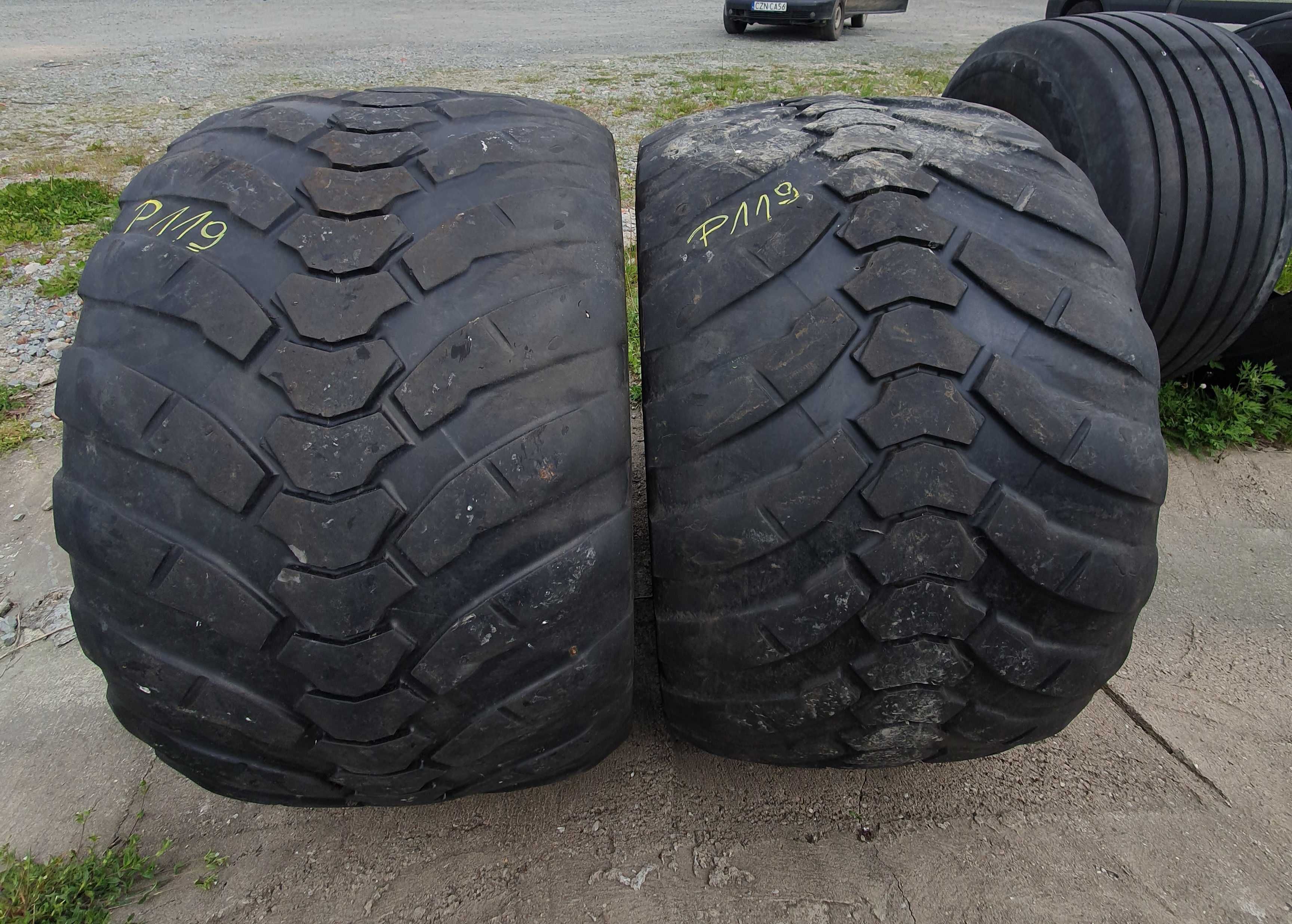 2x F 600/50R22,5 IMP Michelin TRAILXBIB 164D P119