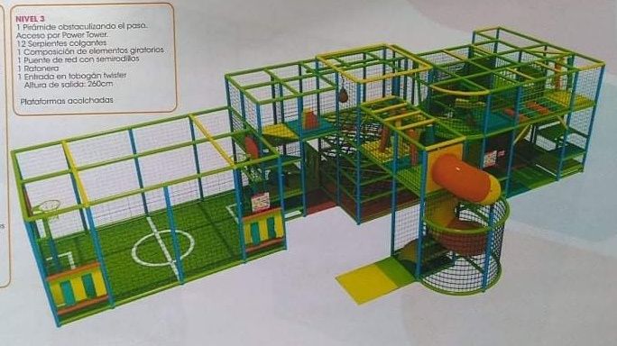 Parque diversões playground