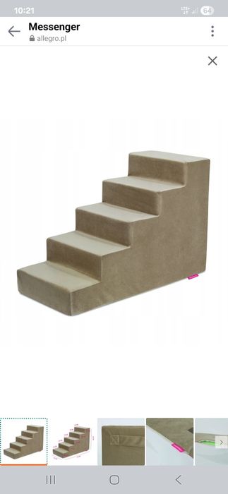 Schodki dla psa/kota