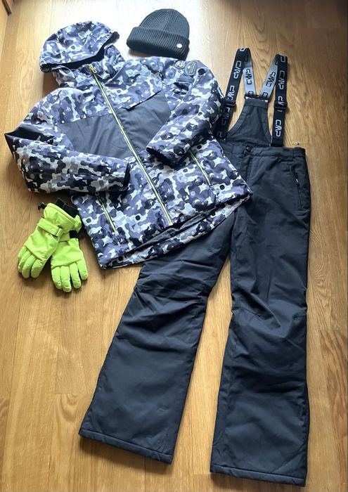Kombinezon narciarski zestaw kurtka marciarska i spodnoe CMP 164 j.4F
