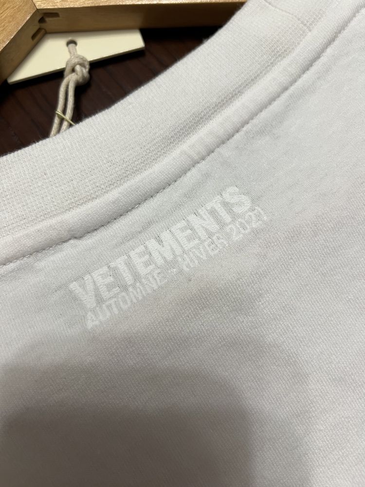 Vetements Unicorn White T-Shirt (M)