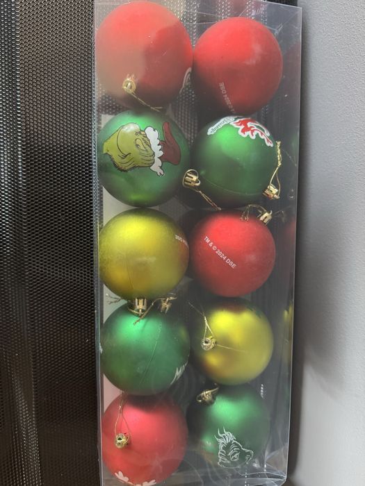 The Grinch Bombki choinkowe 10 sztuk