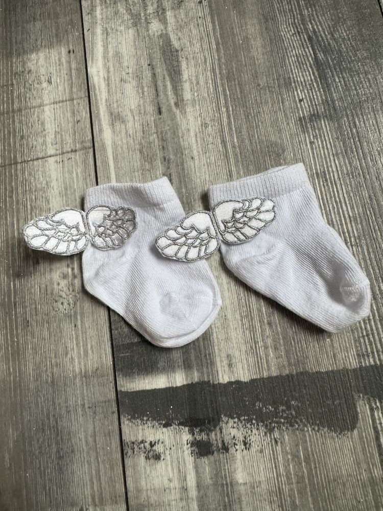 Дитячі шкарпетки з крилами
