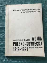 Wojna polsko-sowiecka 1919-21 (mat. do bibliografii) - Urszula Olech