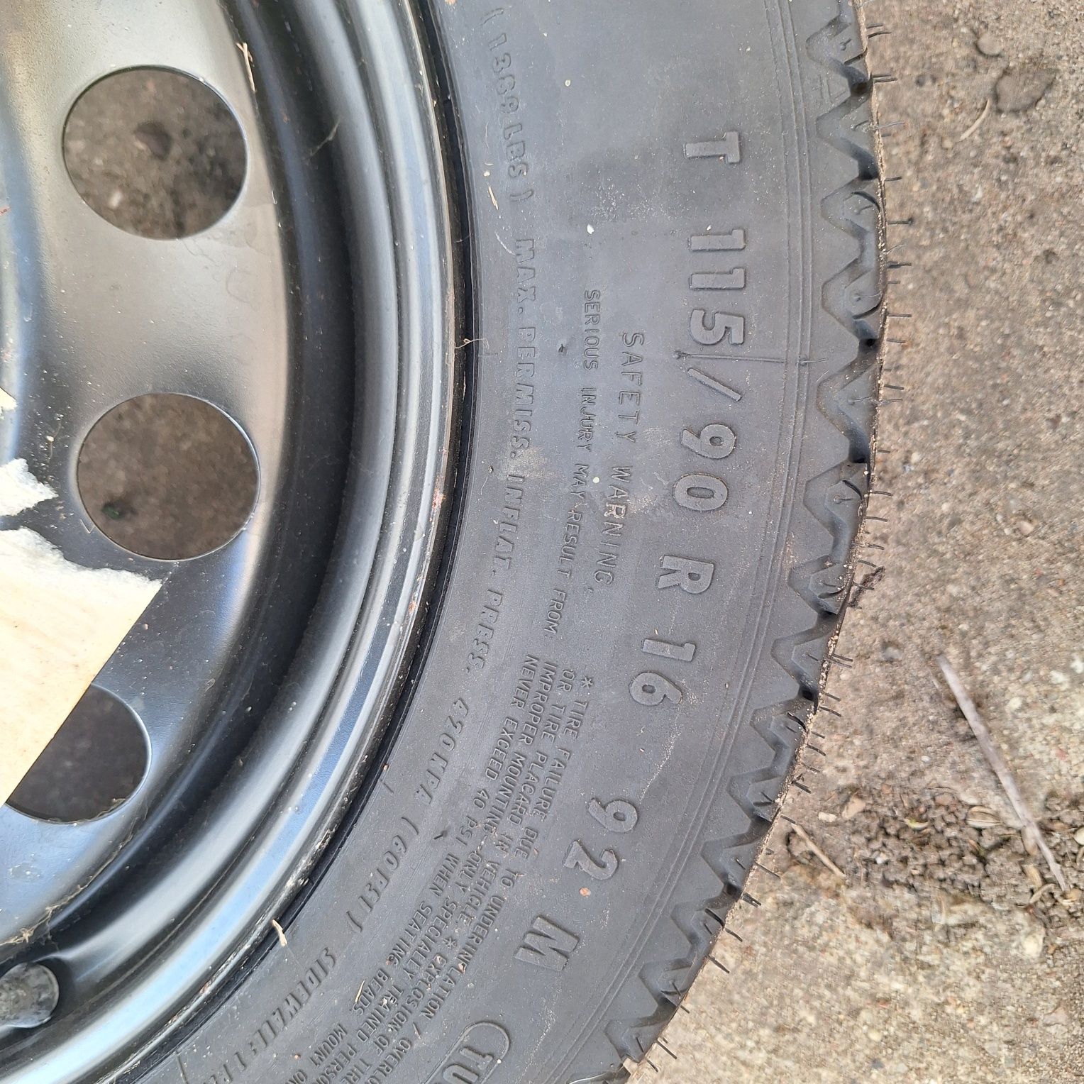 Bmw e36 e46 dojazdowka 16 cali kolo dojazdowe 5x120