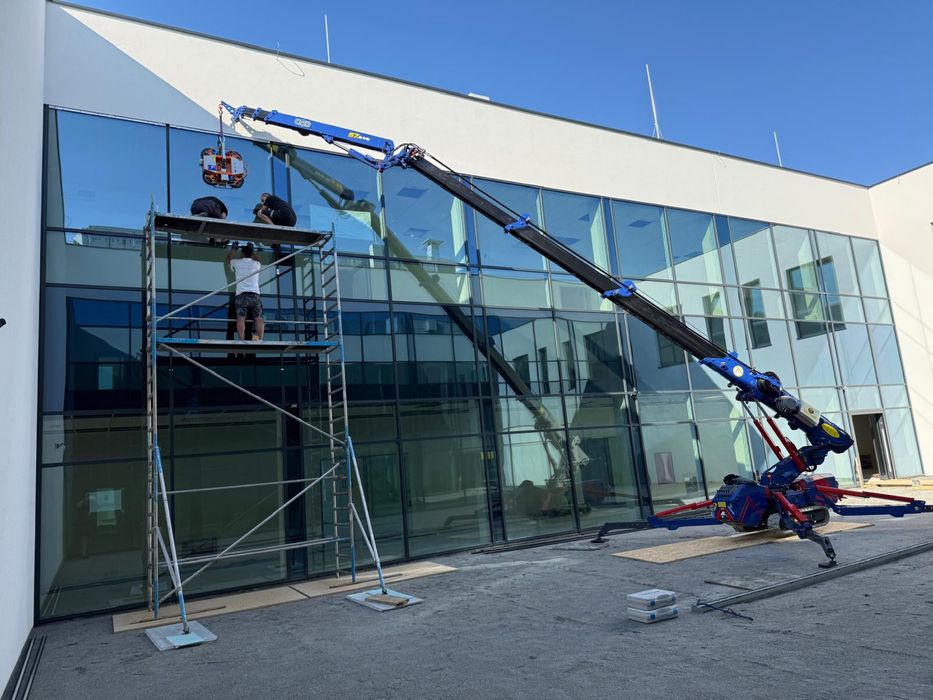 Mini żuraw „pająk” – wynajem z operatorem OD ZARAZ Legnica/Dolny Śląsk