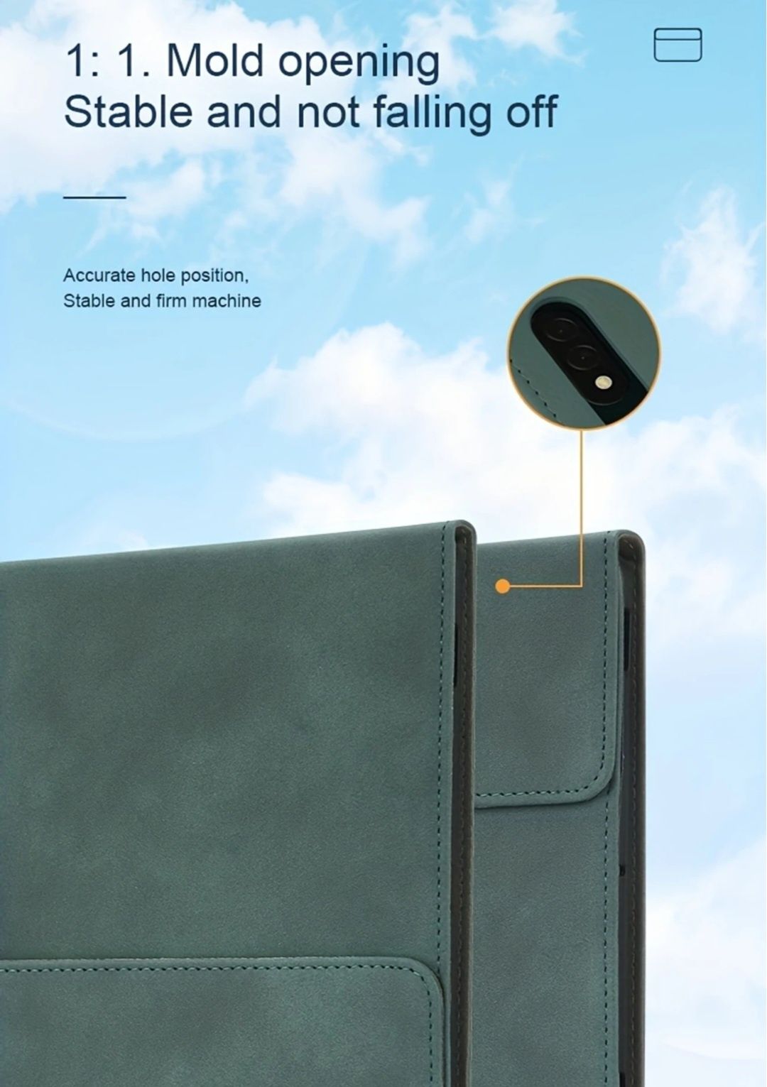 Etui na tablet Lenovo Samsung Tab S7 zielone nowe hit