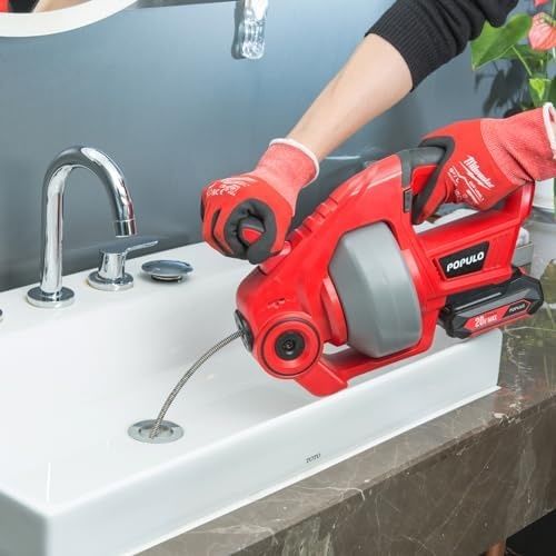 Bezprzewodowa spirala sprężyna hydrauliczna 18v populo 7,6m