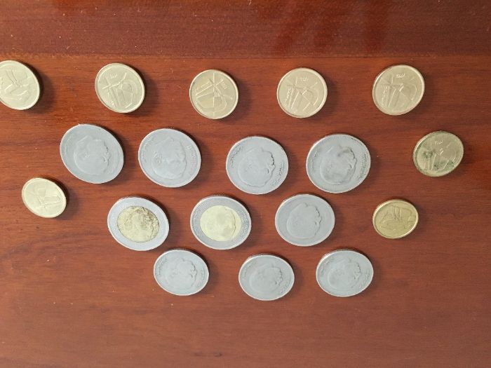 18 Moedas marroquinas - dirham marroquino