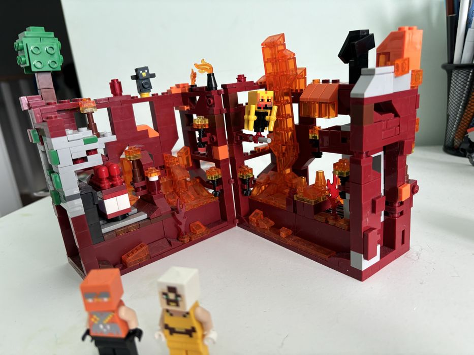 Świat Minecraft klocki / dwa zestawy