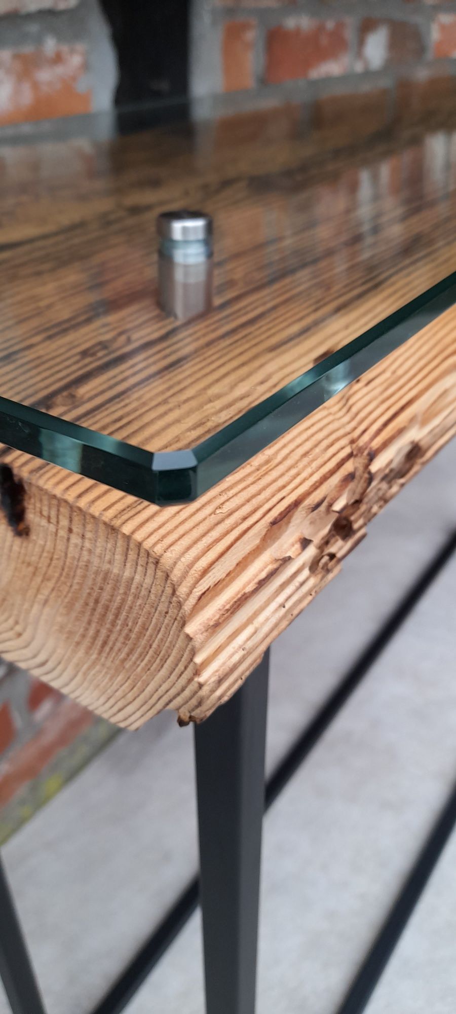 Konsolka loft mebel loftowy.
