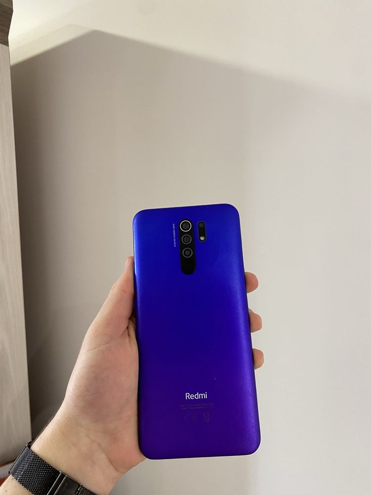 Телефон Смартфон Xiaomi Redmi 9 NFC 4/64 Гарний стан ПОВНИЙ КОМПЛЕКТ