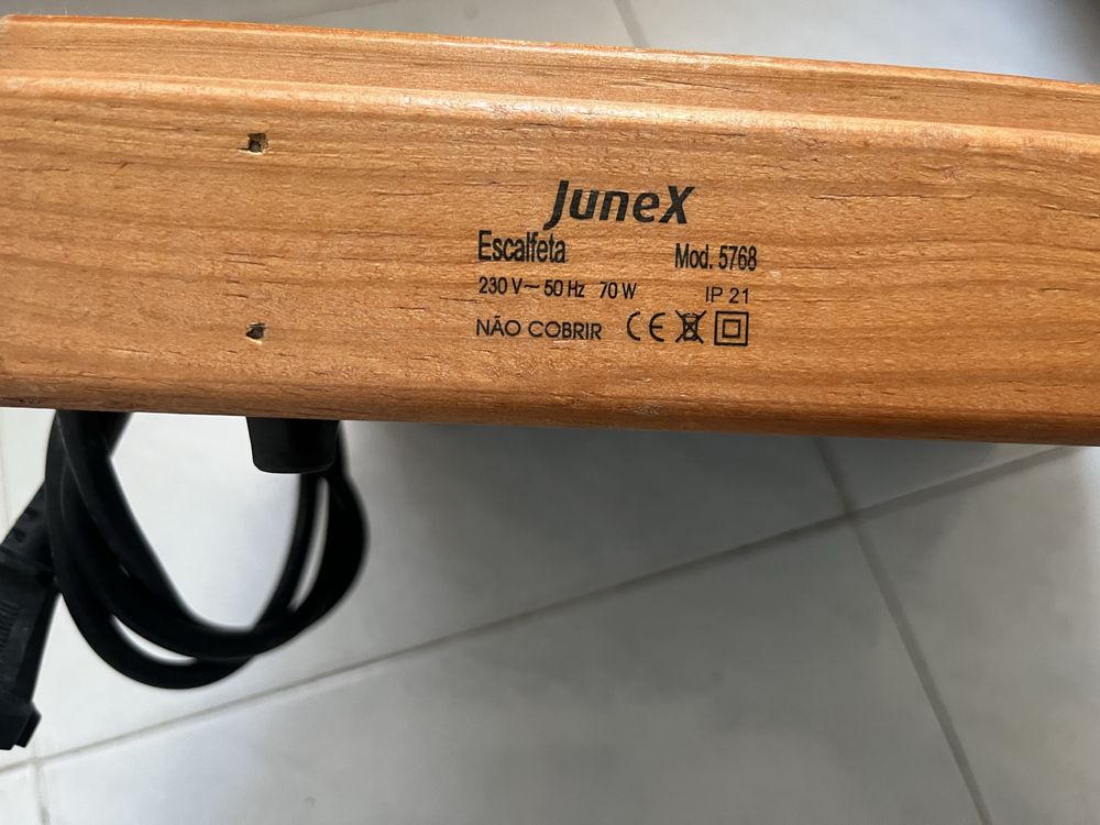 Aquecedor de pés junex