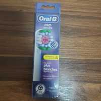 Набір насадок 4 шт на електричні зубні щітки Oral-b Braun 3d white