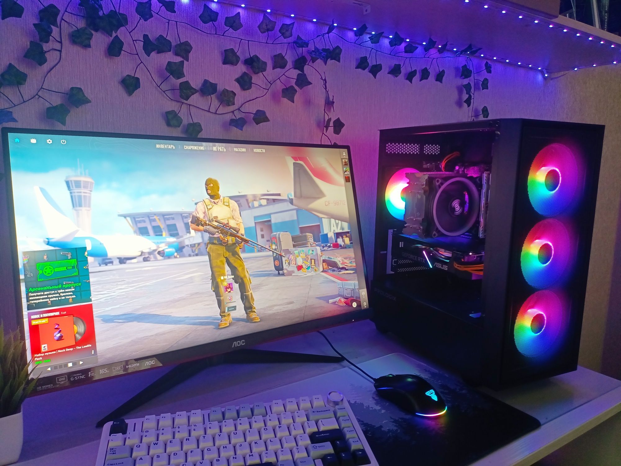 Ігровий комп'ютер rtx 2060 + i7 9700f + 16gb ram
