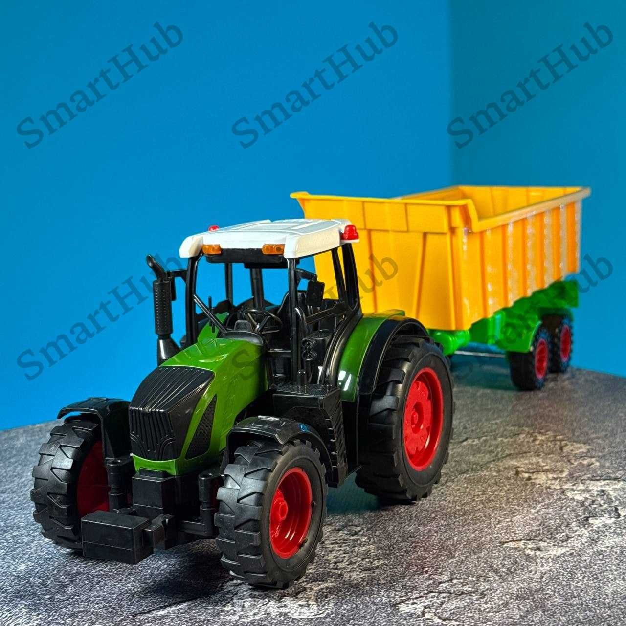 Трактор на пульте Fendt Vario Трактор с прицепом на радиоуправлении