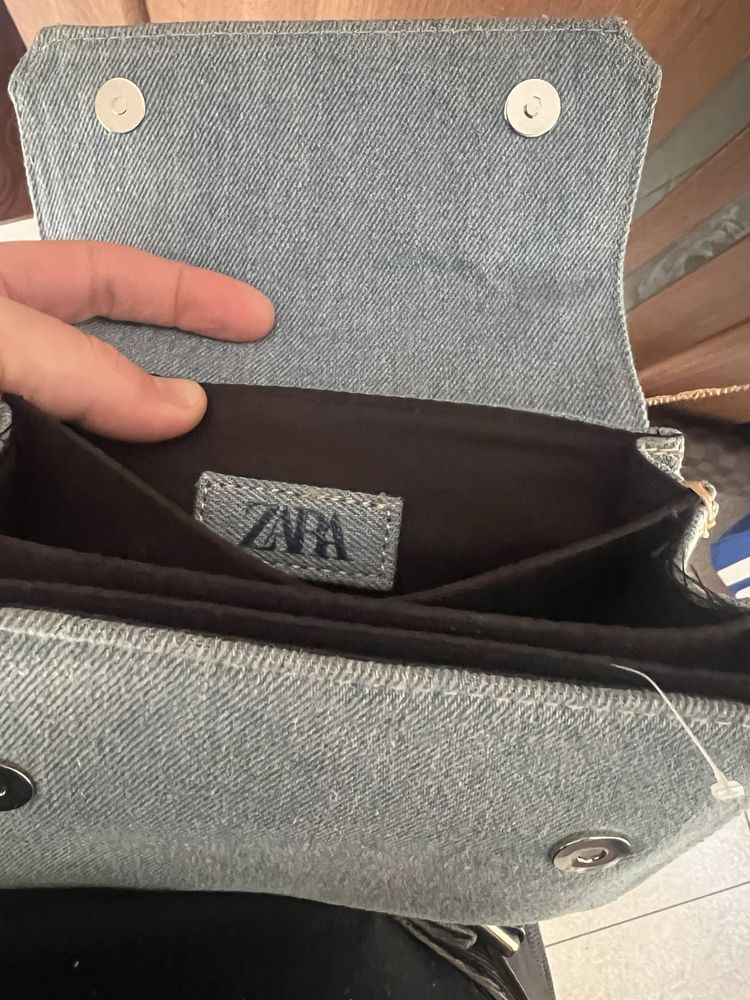 Джинсова сумочка Zara
