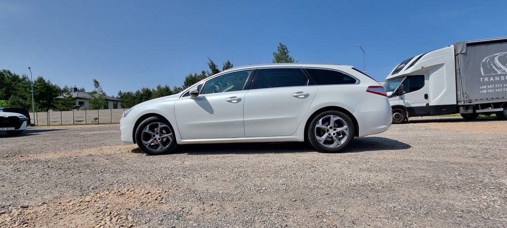 Peugeot 508 diesel automat panorama nowe opony zamiana