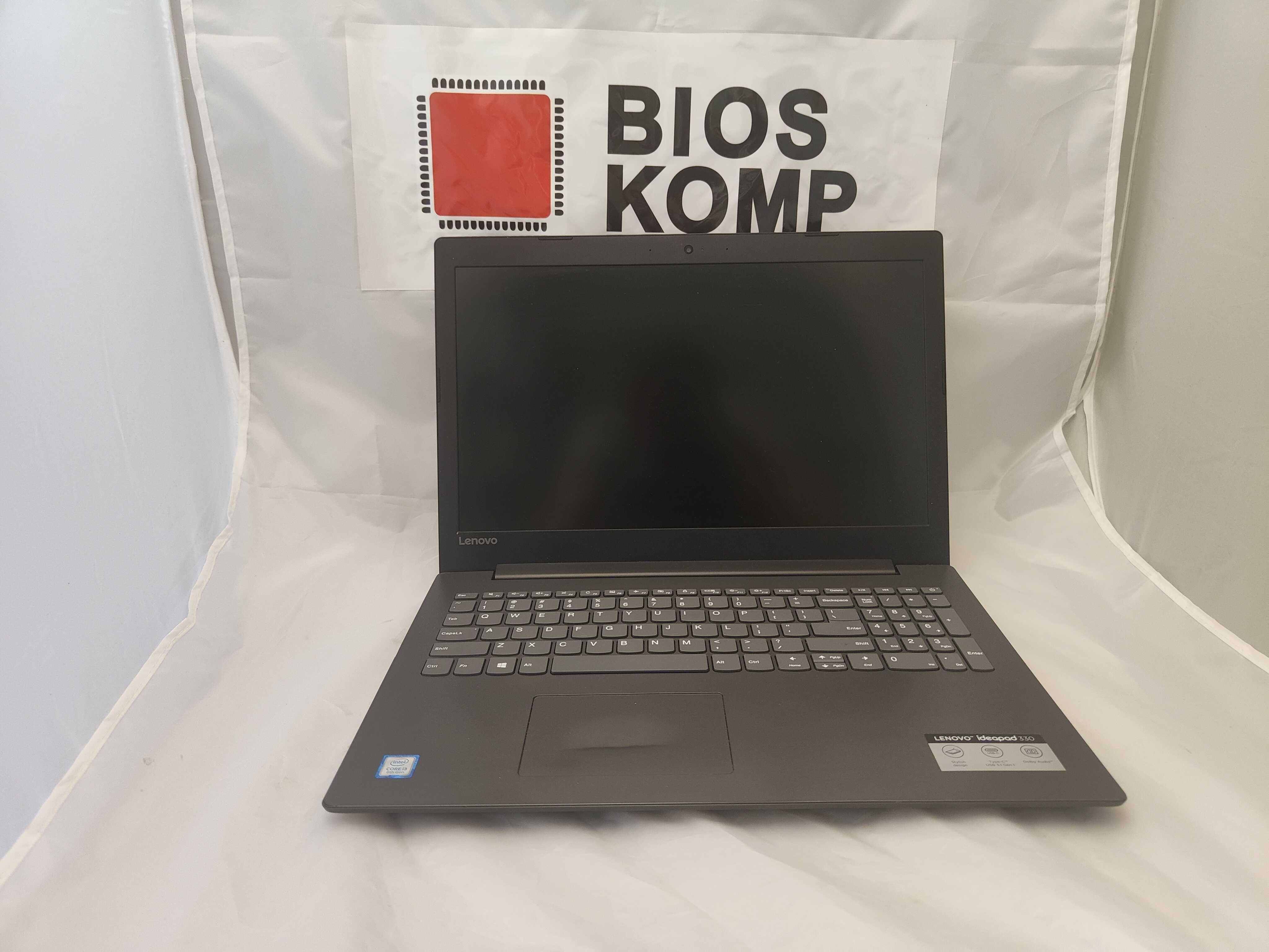 Laptop Lenovo V100-15isk/i3 6gen/8GB DDR 4/256SSD/Bioskomp/GWARANCJA