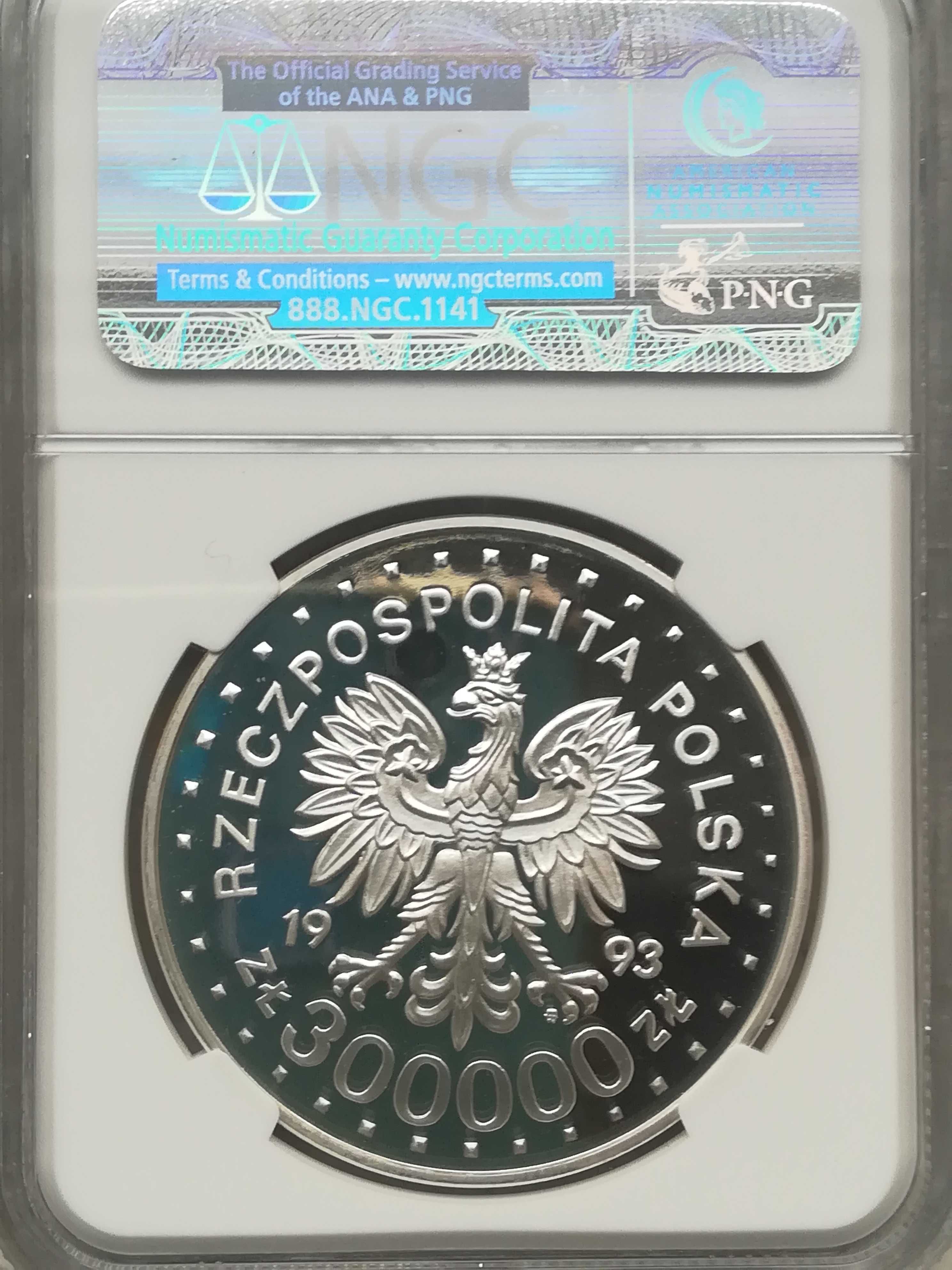 20 zł 2003 Węgorz europejski NGC PF69