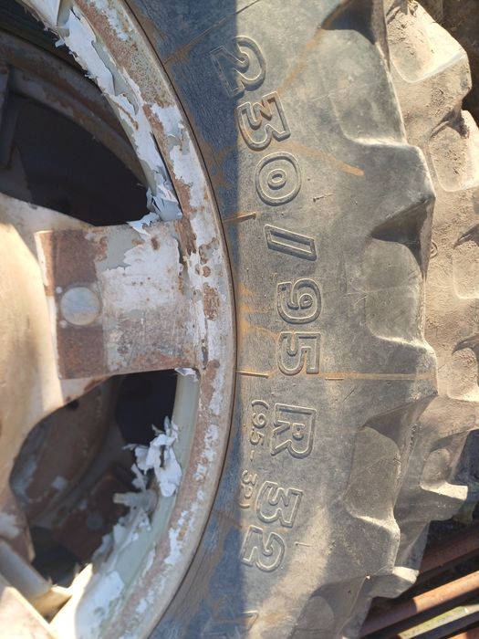 Koła wąskie Międzrzędzi 230/95r32 - 270/95r48