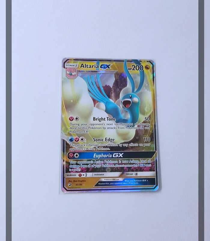 Altaria Gx 41/70 DRM Pokemon ENG-NM