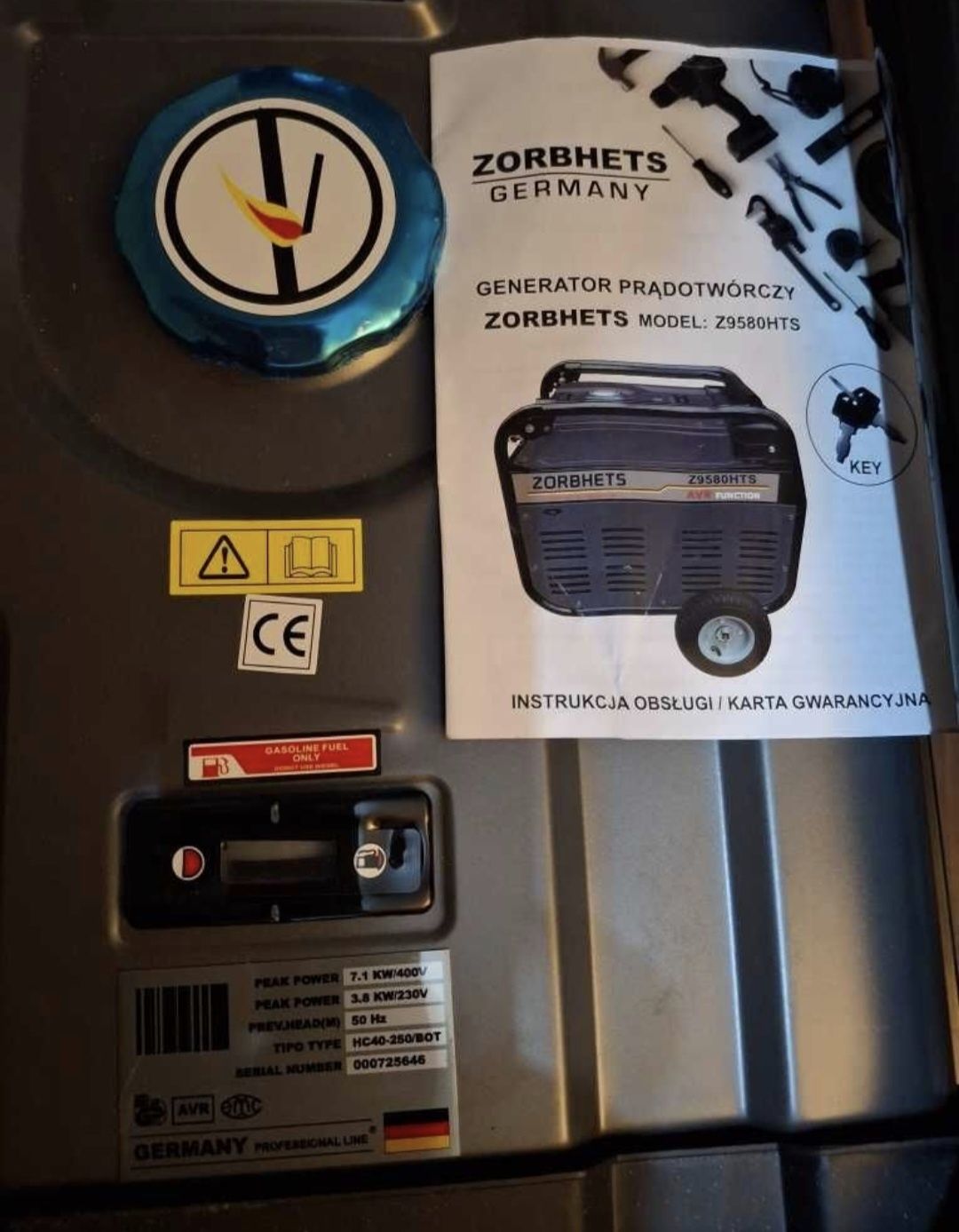 Generator Prondotworczy Nowy Zorbhets