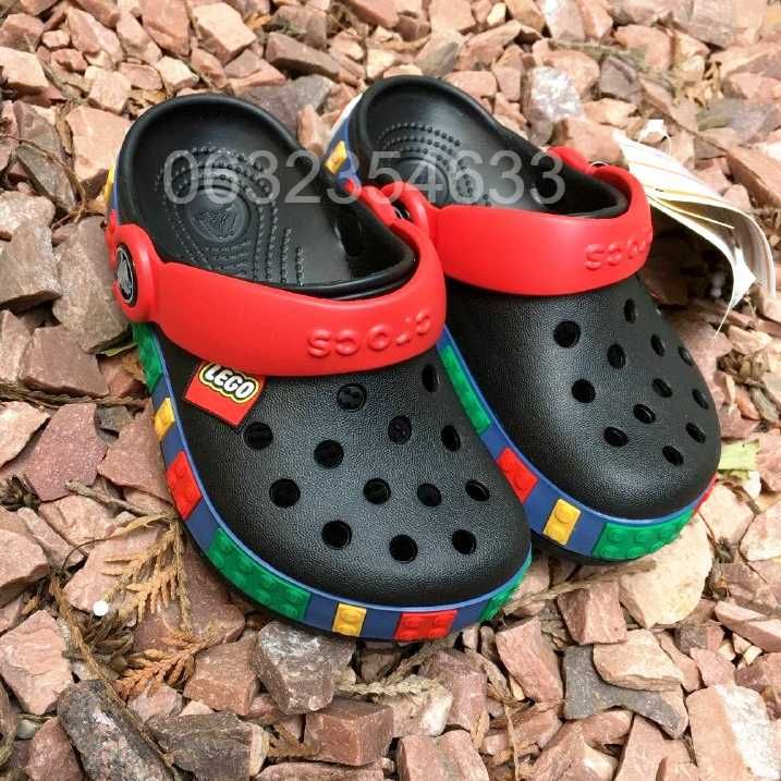 Новые! Детские кроксы на девочку и мальчика Лего Кидс Crocs LEGO kids!