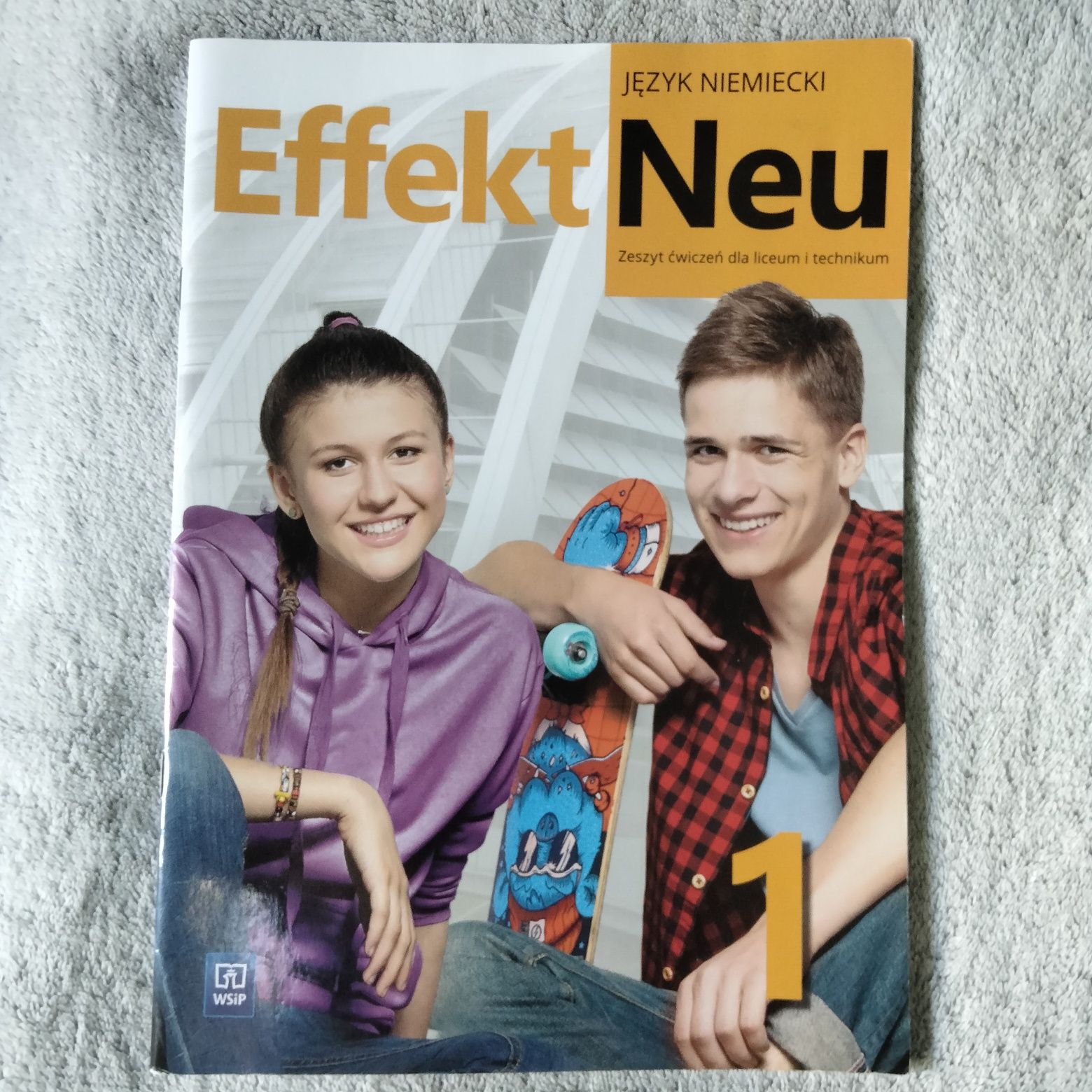 uzupełnione! podręcznik + ćwiczenia effekt neu 1 wsip niemiecki
