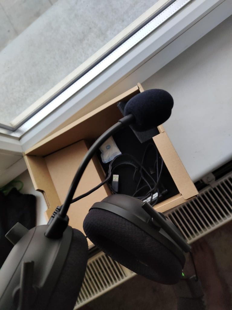 Słuchawki gamingowe RAZER blackshark v2 + USB sound card