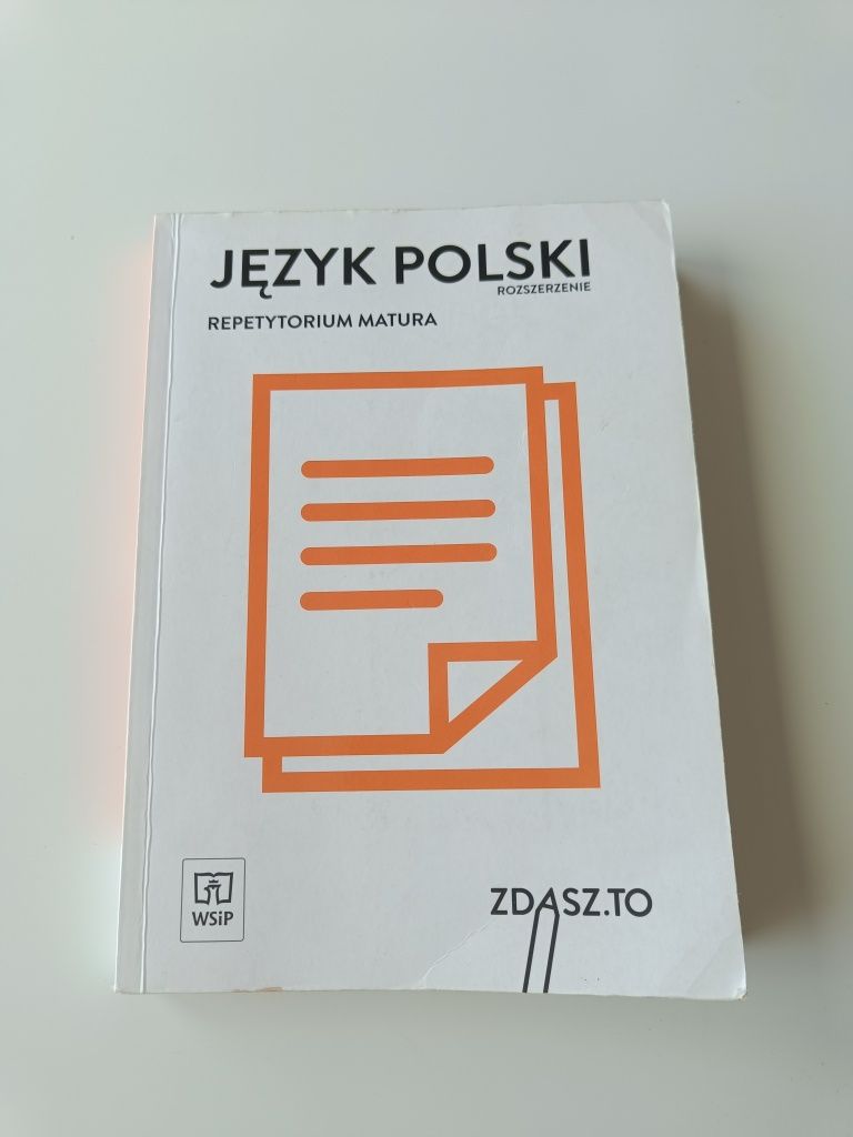 Język polski rozszerzenie repetytorium matura Zdasz to WSiP