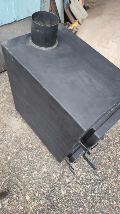 Буржуйка Піч на дровах Металева піч 4 мм