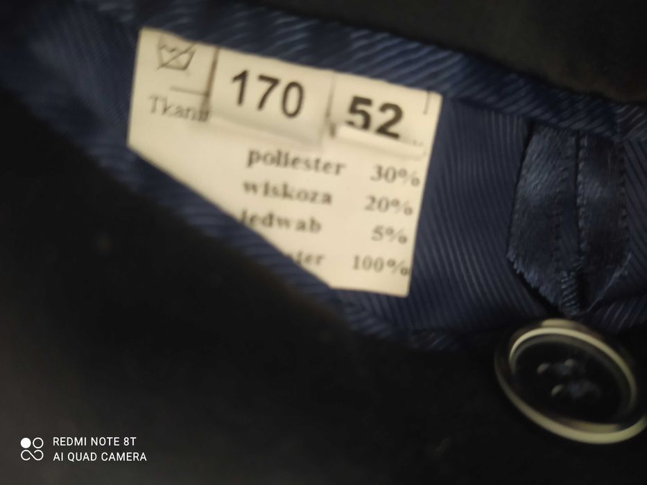 Garnitur ślubny 170/52