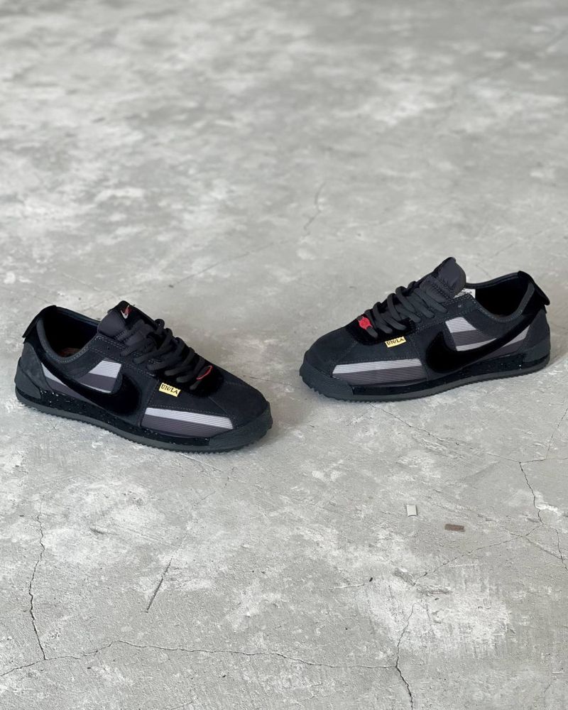 Кросівки чоловічі Union x Nike Cortez  Black 41-45