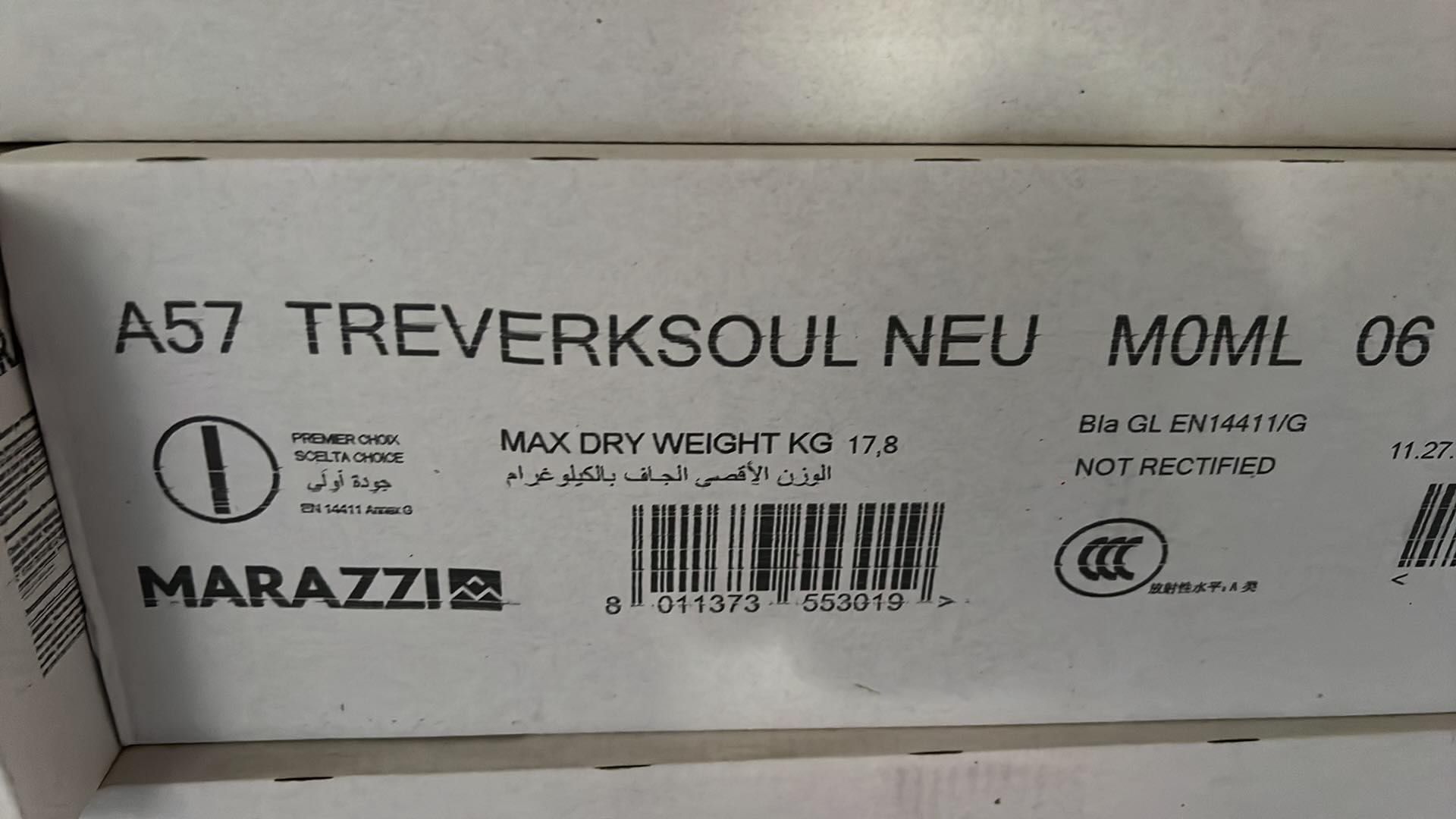 Treverksoul Neutral M0ML szewrony drewnopodobne Marazzi 11x54